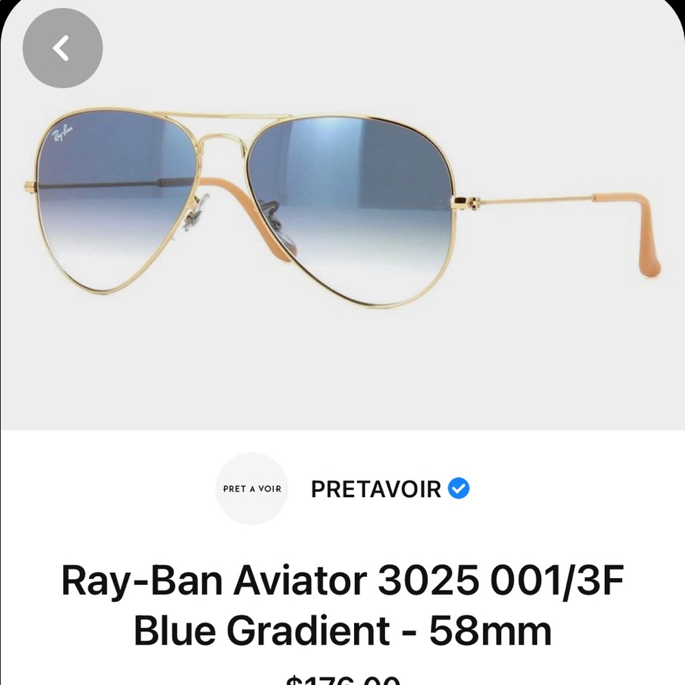 Ray-Ban aviators - Picture 2 of 3